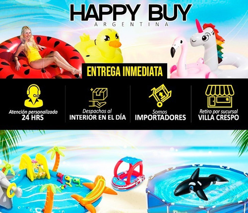 Juego Inflable Pileta Baloncesto Basket Basketball Env 52190