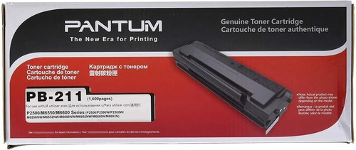 Toner Original Pantum Para P2500-6550 1600k