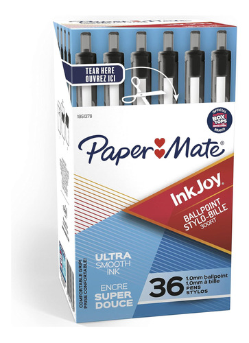 Lapiceras Ballpoint Paper Mate Set 36 U Black1