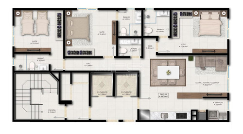 Imagem 11 de 13 de Celebrare Residence 3 Suites Pereque Porto Belo Sc - 4404