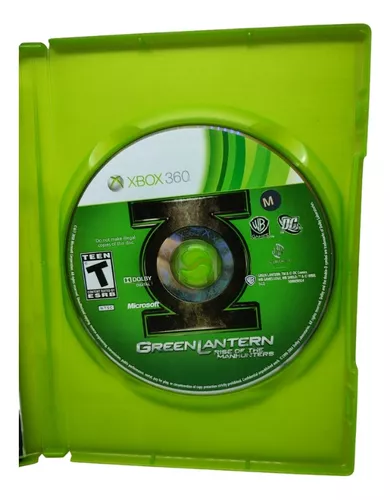 green lantern lanterna verde jogo para xbox 360 - 3d ntsc - Retro