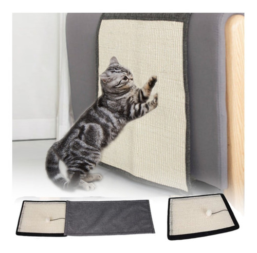 Imagen 3 de 3 de Rascador Para Gatos Manta Ajustable Con Velcro Pethome