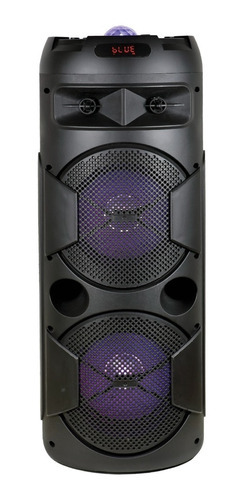 Imagen 5 de 8 de Parlante Torre Portatil 500w + Microfono + Radio Fm