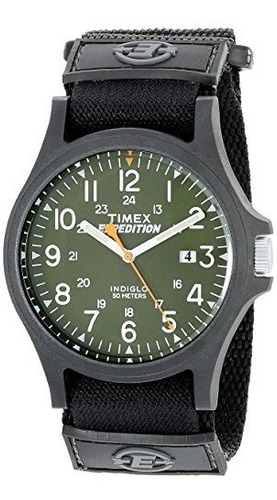 Reloj Timex Expedition Acadia Para Hombre, De Color Verde / 
