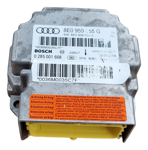 Modulo Srs Bolsas Aire Audi A4 B7 05-08 # 8e0 959 655 (Usado)