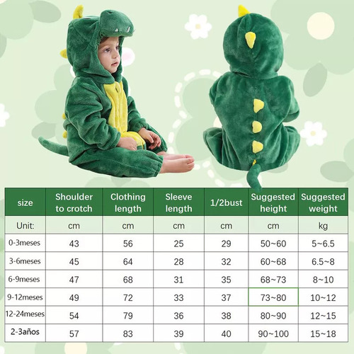 De Mameluco Para Niño, Ropa De Dinosaurio De Invierno Con