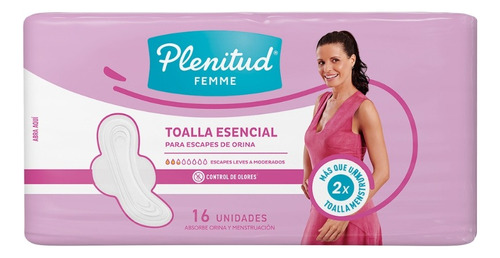 Plenitud Femme Toalla Esencial Larga 16un