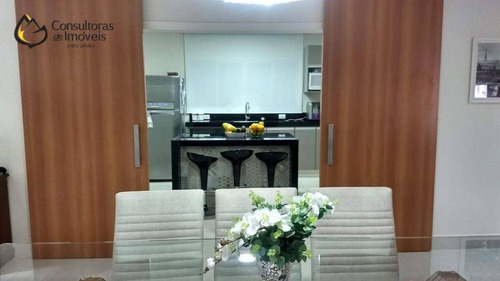 Casa Com 3 Dormitórios À Venda, 265 M² Por R$ 1.293.200,00 - Condomínio Reserva Real - Paulínia/sp - Ca1533