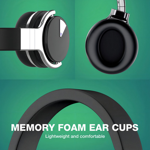 Produto genérico - Audonia E7 Co. Fones de ouvido sem fio Color Titanium black