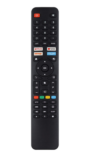 Control Remoto Para Tv Compatible Con Ghia 4k G40ntfxfhd20 