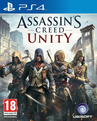 Juego De Ps4 Assassin's Creed Unity Nuevo Sellado