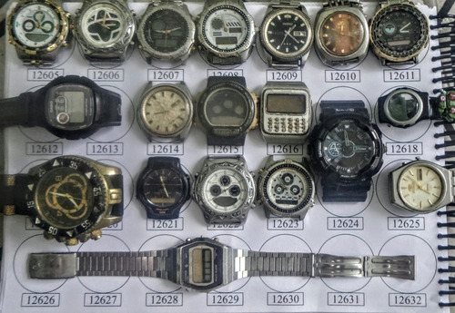 Lote 46 Sucatas Casio E Outros- Máquina Do Tempo