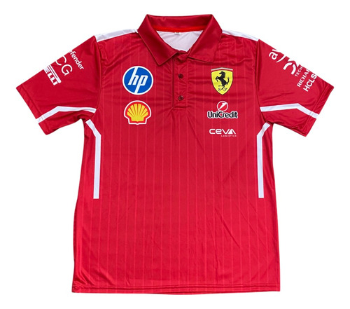 Playera F1 Tipo Polo, Hombre.
