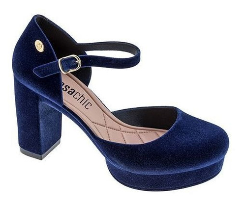 calçado feminino azul marinho