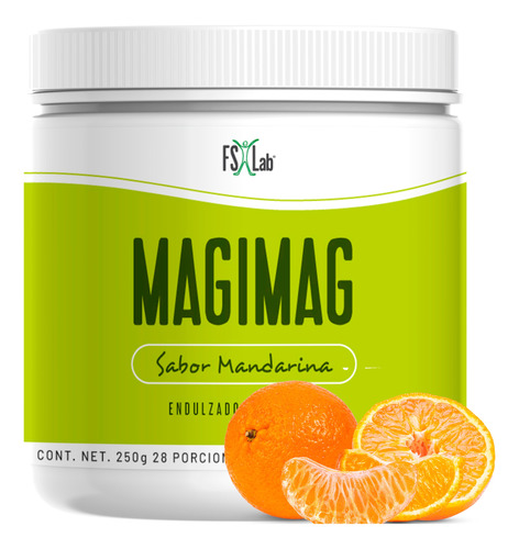 Magimag Citrato De Magnesio En Polvo Naturalslim Fs Lab
