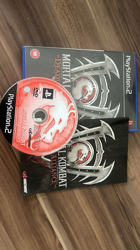 Jogo Mortal Kombat Deadly Alliance Ps2 Original Europeu
