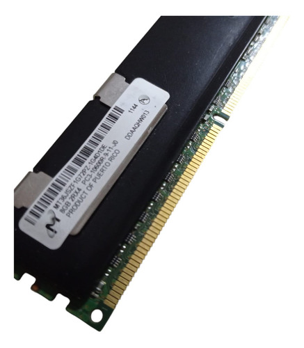 Memoria Servidor 8gb 2rx4 Pc3l 10600r 1333mhz Ecc Dell Hp