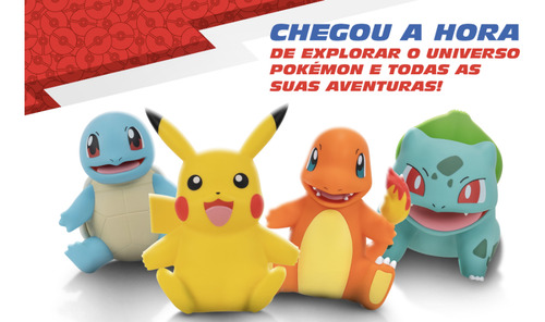 Pack 4 Bonecos De Vinil 12cm Pokémon Select - Sunny