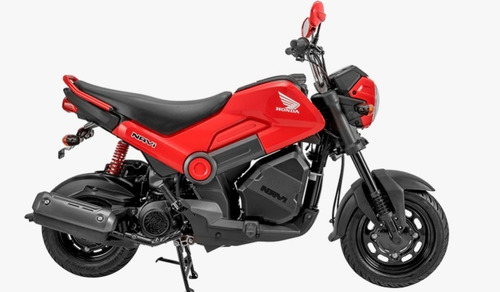 Imagen 2 de 8 de Moto Honda Navi 110 K Automática - Roja