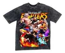 Comprar Playera Gamer The King Of Fighters Rugal Kyo Iori Terry Choi