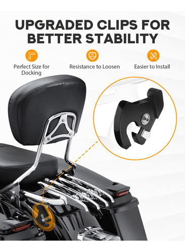 Portaequipajes Desmontable Pbymt Stealth Para Harley Davidso