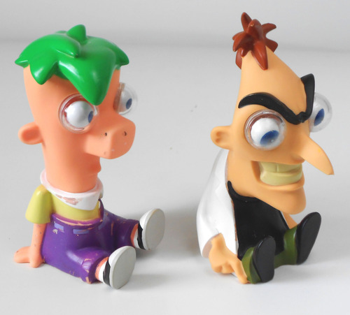 Ferb Y Dr. Heinz Doofenshmirtz Eye Buggers Phineas Y Ferb (Usado)