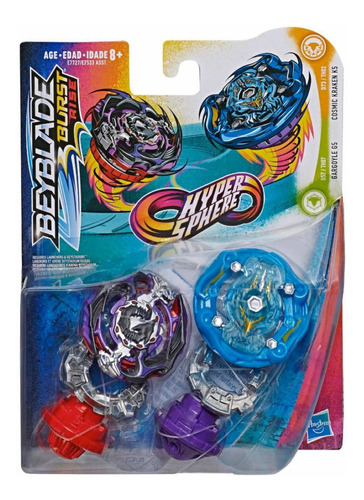 Beyblade Burst Rise Kit Gargoyle G5 Versus Cosmic Kraken K5