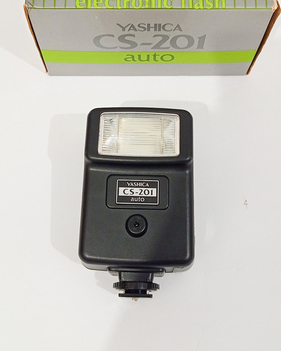 Imagem 2 de 3 de Flash Yashica Cs-201 Auto (na Caixa, Funcionando)