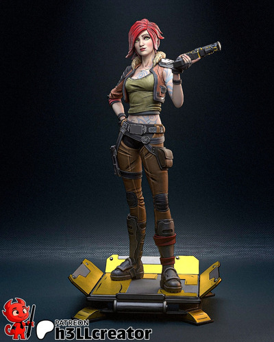 Lilith Borderlands Game 24cm Estátua Figura Resina