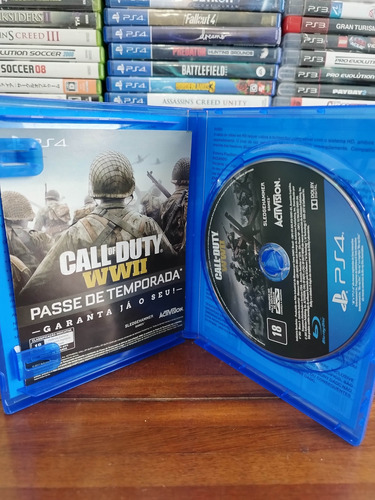 Call Of Duty Ww2 - Ps4 Físico (Usado)