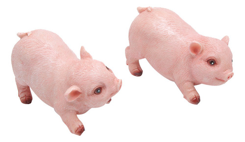 Minifiguritas De Cerdo Para Decoración De Jardín