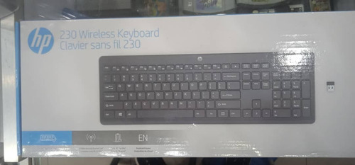 Teclado Hp  Clavier Sans Fil 230 Original Qqs.