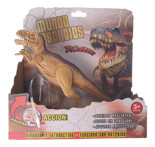 Dinosaurios Surtidos Coleccionables - Juguete Luz Y Sonido