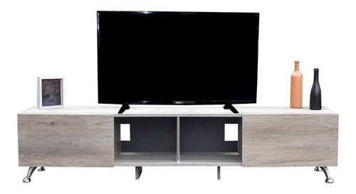 Centro De Entretenimiento London, Hogare, Mueble Para Tv Color Rustik Wood