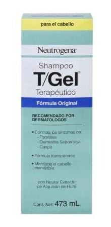 Shampoo Neutrogena T/gel 473ml Caspa Psoriasis Seborrea
