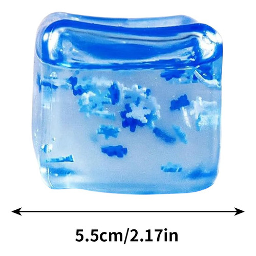 O Snowflake Ice Cubes Malt Sugar Pinch Funs Release Toy 7003