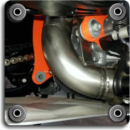 Imagen 4 de 7 de Anula Catalizador Escape Inoxidable Ktm 790 Duke 2018-2020
