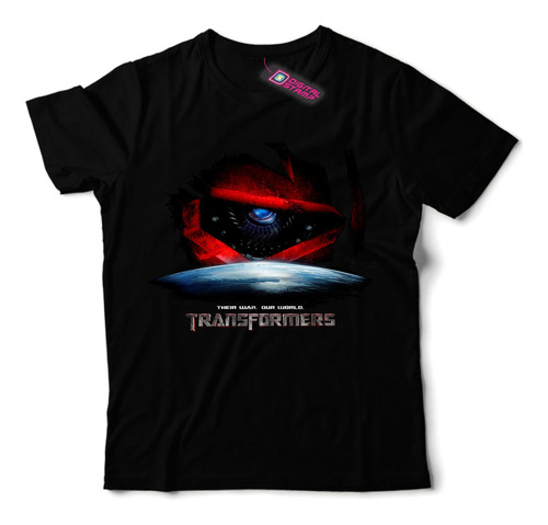 Remera Transformers Their War Oun World P58 Dtg Premium