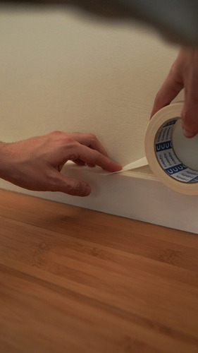 Cinta De Papel Enmascarar P/pintor 24mm X 40m Pack X 6u Blanco Lisa
