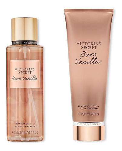 Bare Vanilla Crema Y Body Mist Victorias Secret Original