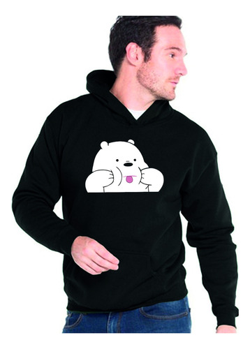 Sudadera Oso Polar Osos Escandalosos Adulto Unisex