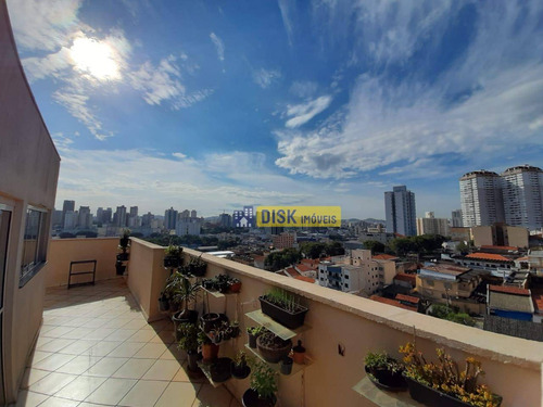 Cobertura Com 3 Dormitórios À Venda, 183 M² Por R$ 890.000,00 - Vila Lusitânia - São Bernardo Do Campo/sp - Co0065
