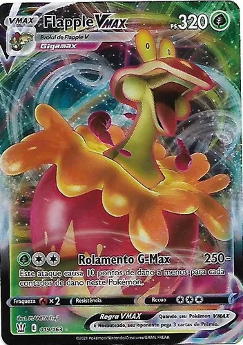 Conjunto de Cartas Pokémon Tipo Planta