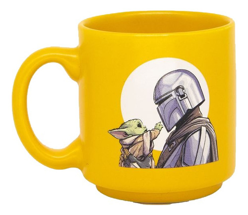 Caneca Mini Tina Mandalorian E Baby Yoda | Oficial Star Wars