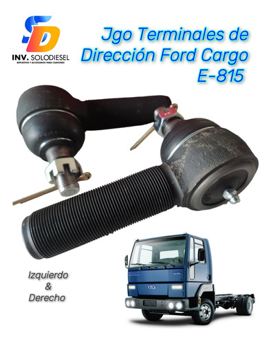 Terminal De Direccion Ford Cargo E815 