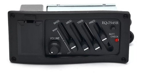 Micrófono Ecualizador Eq7545r Profesional Guitarra Acústica
