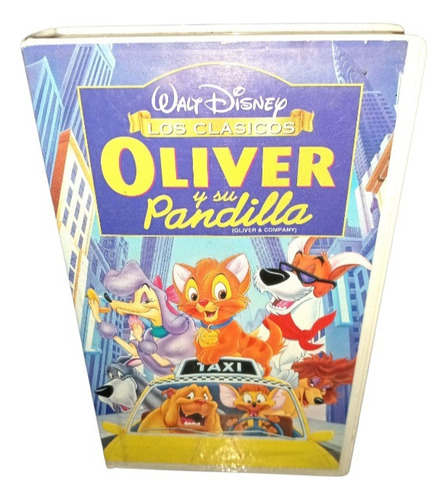 Oliver Y Su Pandilla - Disney Vhs - George Scribner (Usado)