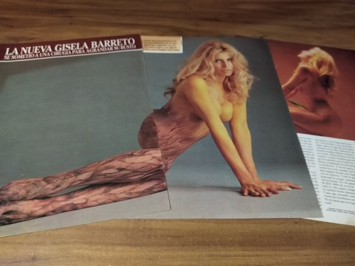 (ar826) Gisela Barreto * Clippings Revista 3 Pgs * 1995
