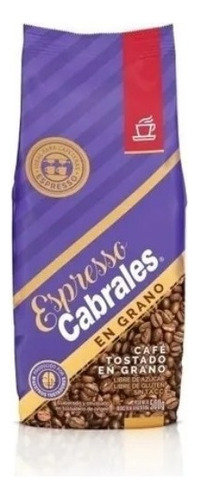 Cafe Cabrales Tostado En Grano Espresso X 500g Premium 