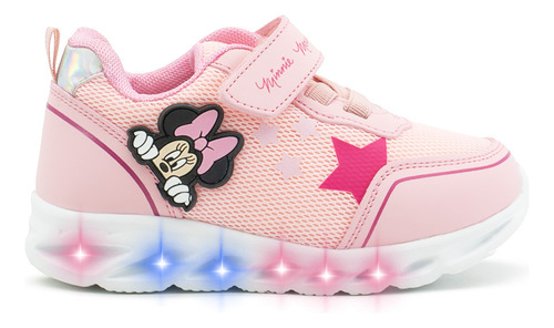 Tenis Para Niña Con Luces Led Disney® Minnie Mouse 15-21.5